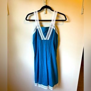 Beautiful teal cotton sundress. N w/o tags.